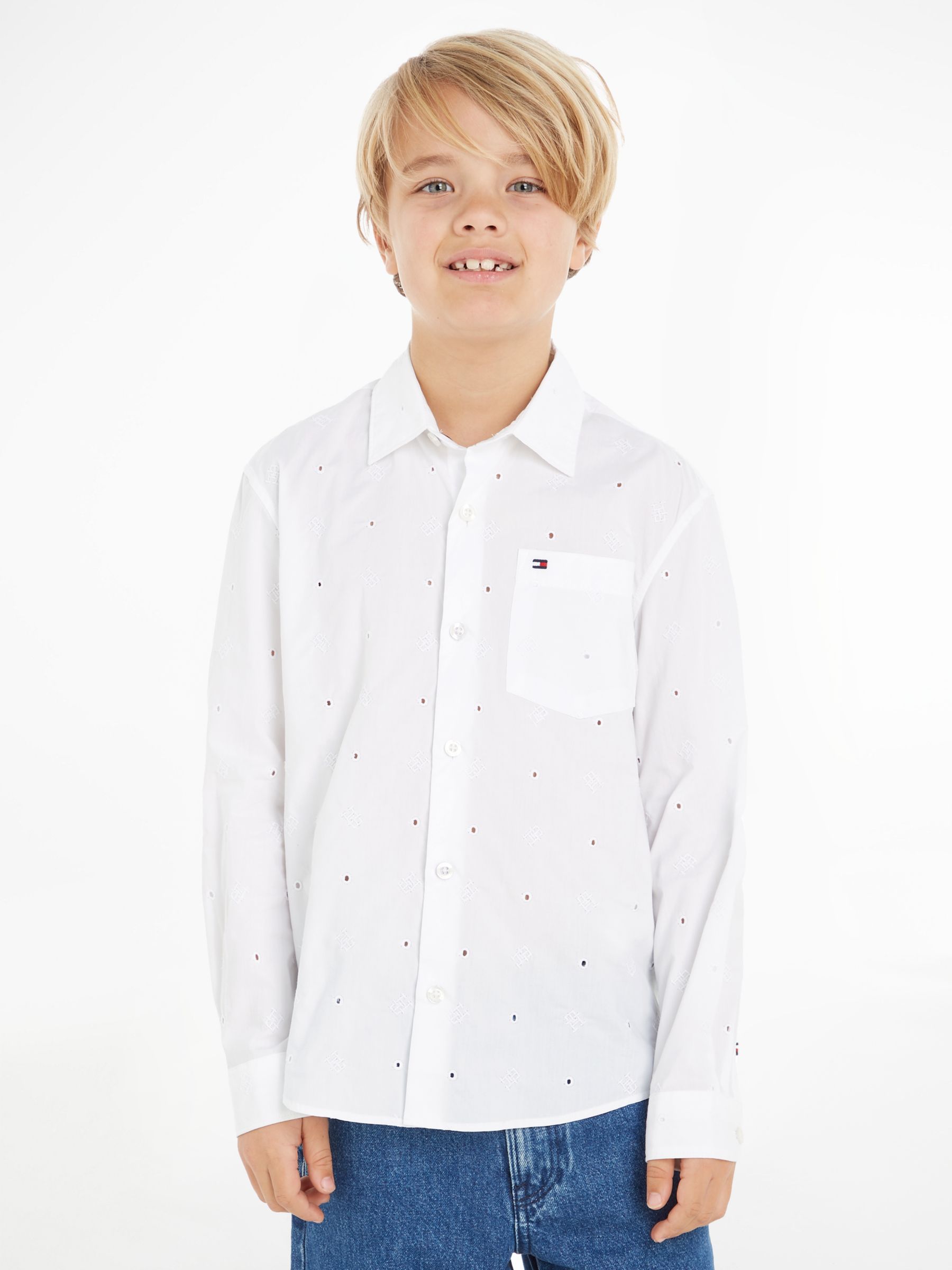 Buy White Shirts for Boys by TOMMY HILFIGER Online