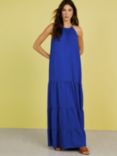 Baukjen Everly Sleeveless Tiered Maxi Dress, Royal Blue