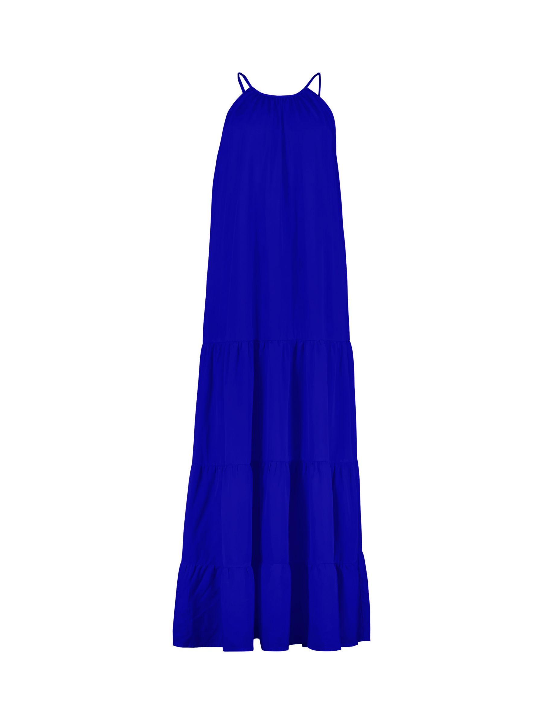 Buy Baukjen Everly Sleeveless Tiered Maxi Dress, Royal Blue Online at johnlewis.com