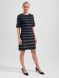 Hobbs Darla Striped Mini Dress, Multi