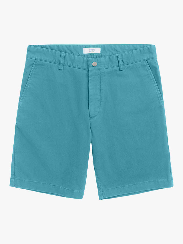 SPOKE Hero Slim Thigh Shorts, Lagoon