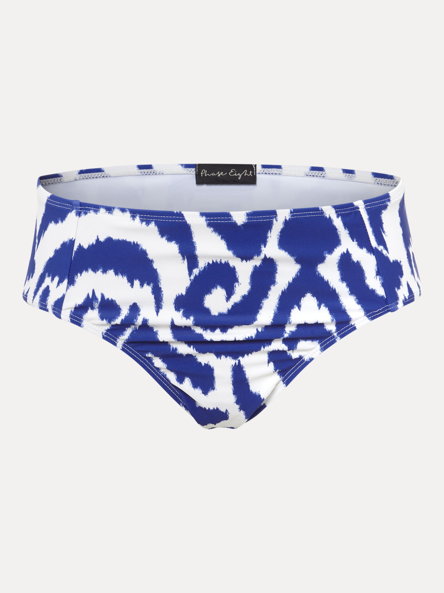 Buy Phase Eight Ikat Bikini Bottoms, Blue/Ivory Online at johnlewis.com