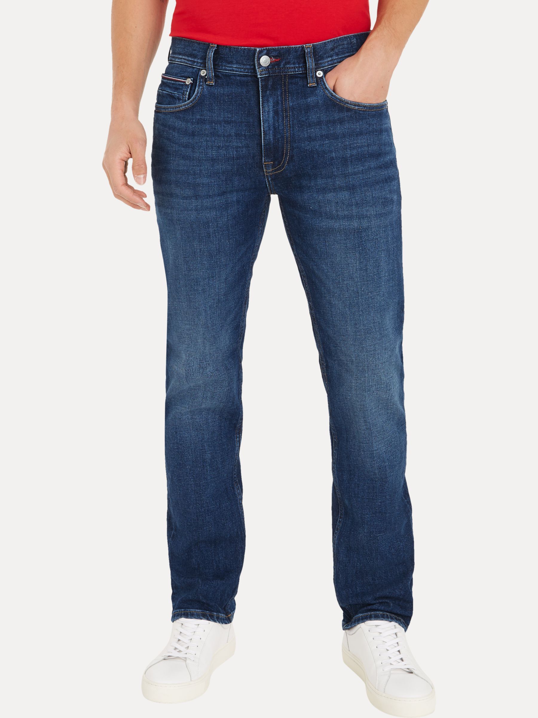 Tommy Hilfiger Madison Jeans, Indigo at John Lewis & Partners