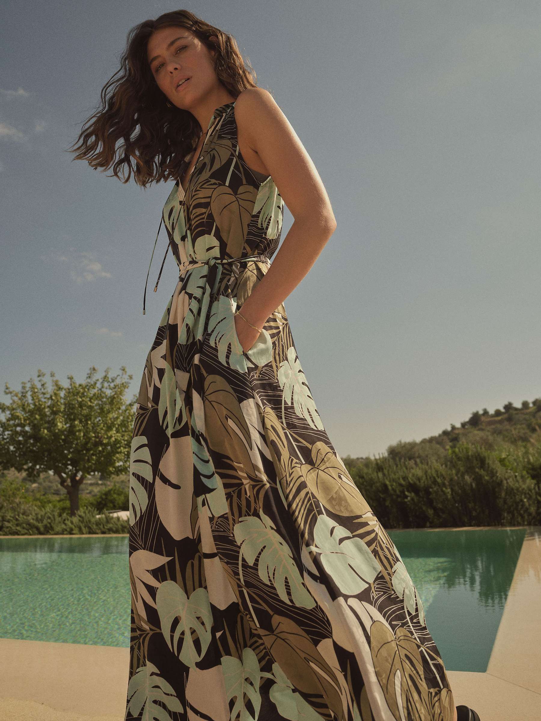 Buy MOS MOSH Paolina Arum Dress, Multi Online at johnlewis.com