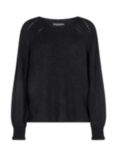 MOS MOSH Talli Long Sleeve Knit Jumper, Black