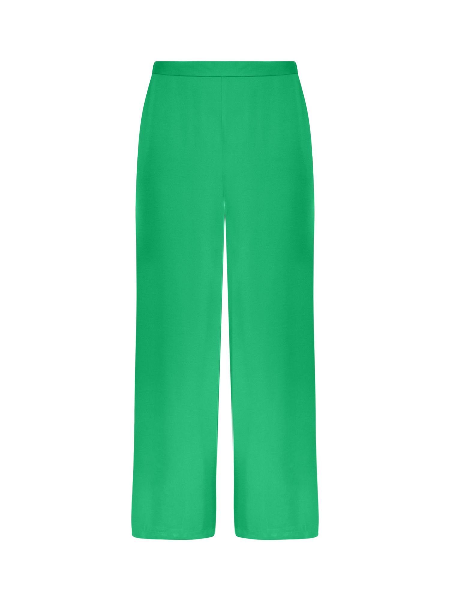 Buy Live Unlimited Curve Wide Leg Trousers, Green Online at johnlewis.com