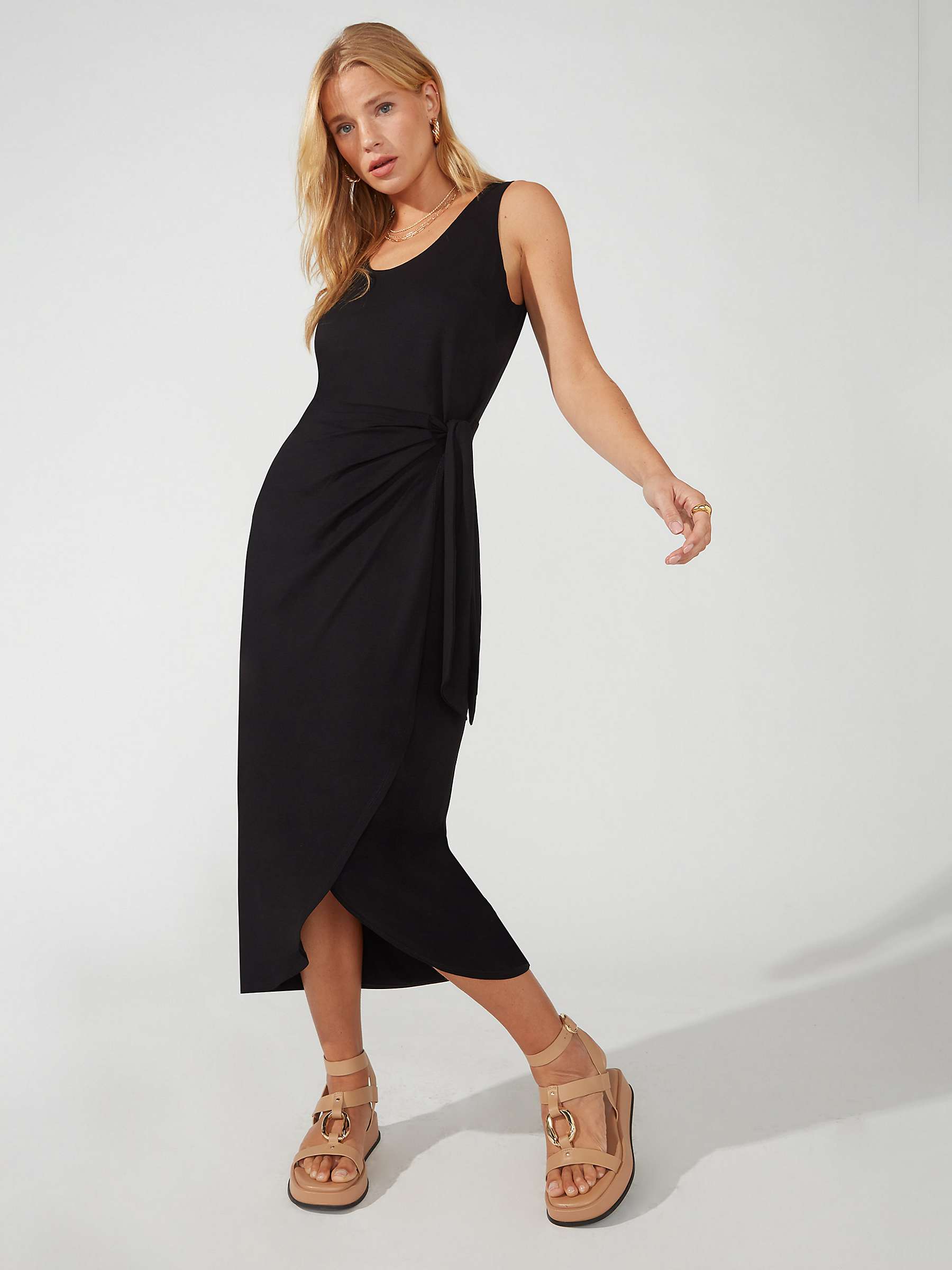 Buy Ro&Zo Jersey Wrap Skirt Dress Online at johnlewis.com