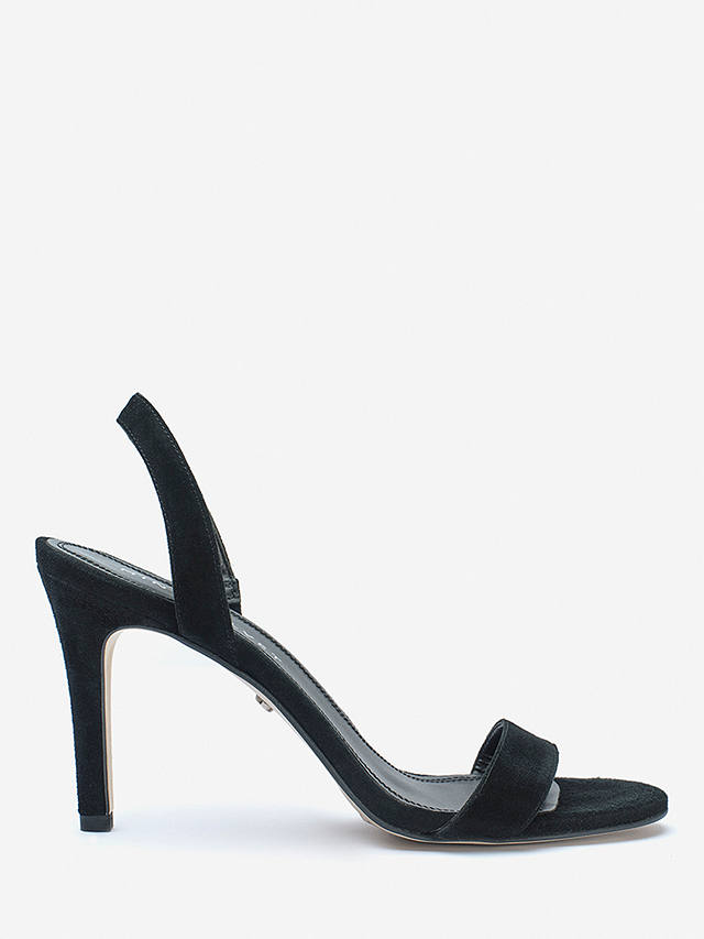 Mint Velvet Amara Stiletto Heel Sandals, Black Black