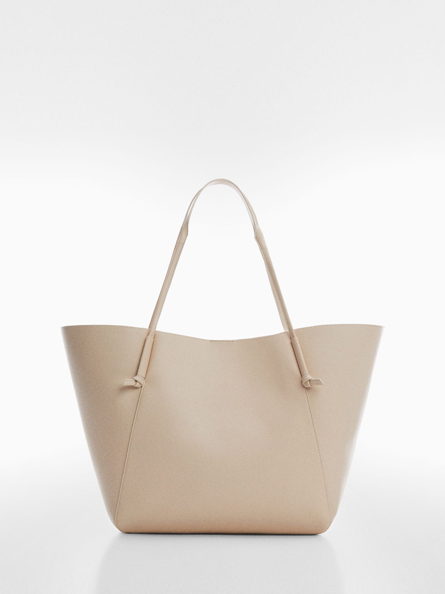 Shopping bag in suede leather with embroideries - SHOPPER – Gerard