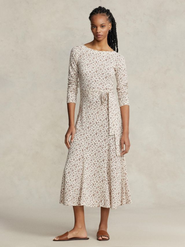 Polo ralph deals lauren midi dress