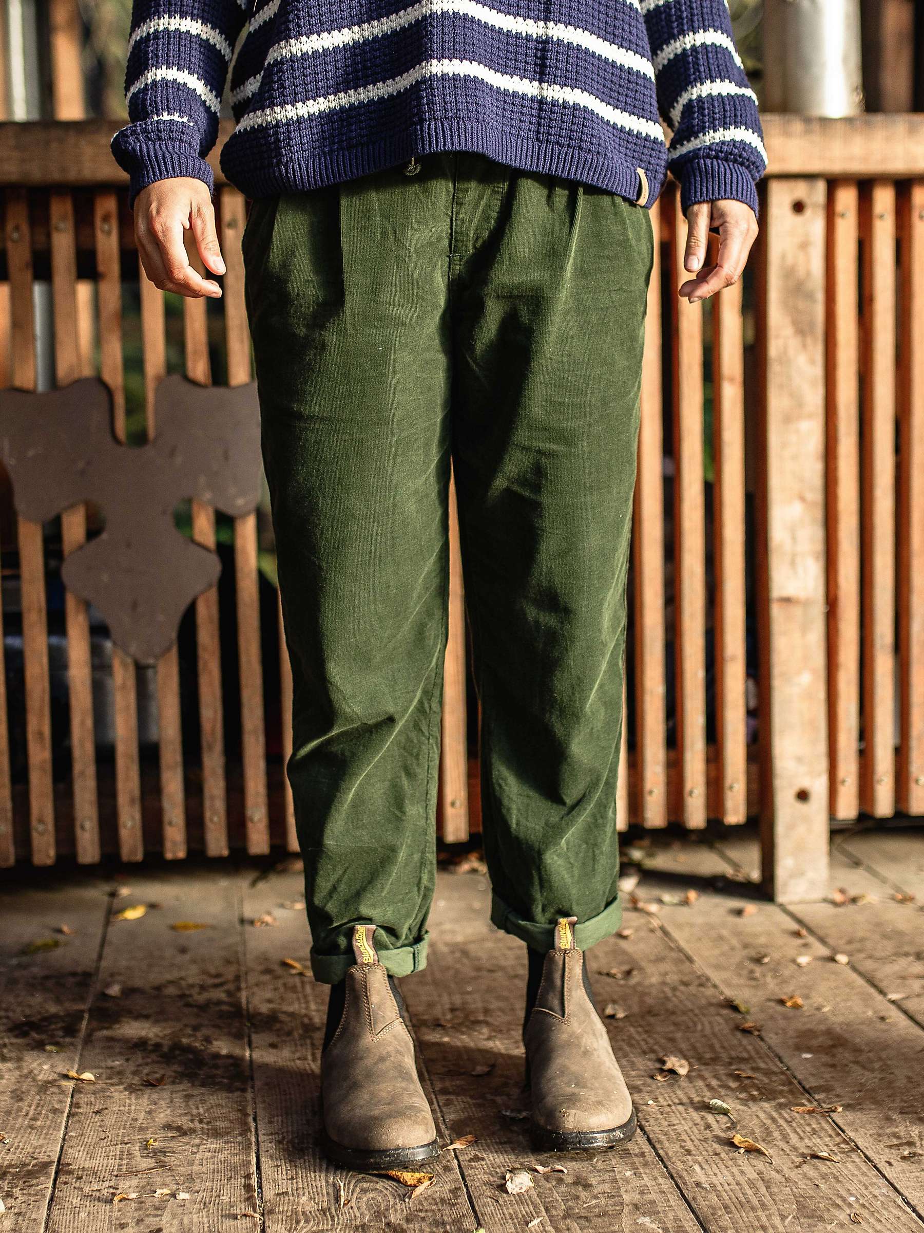Buy Passenger Compass Corduroy Trousers Online at johnlewis.com