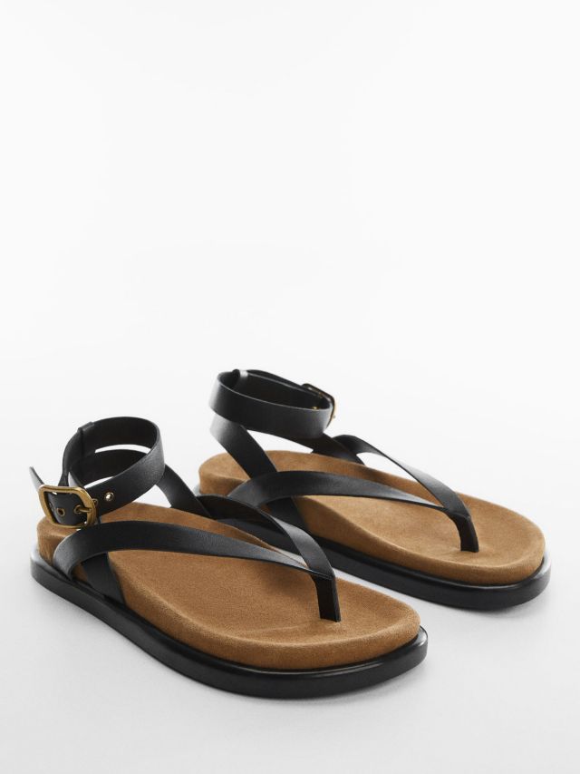 Mens t sale strap sandals