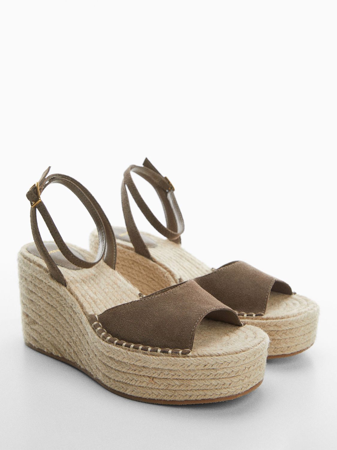 RUSAUISE Women's Espadrille Wedge Sandals