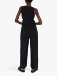 Whistles Cut Out Jumpsuit, Black, Black