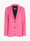 KARL LAGERFELD Suit Blazer, Cabaret Pink