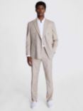 Moss Recycled Tailored Fit Suit Jacket, Tan