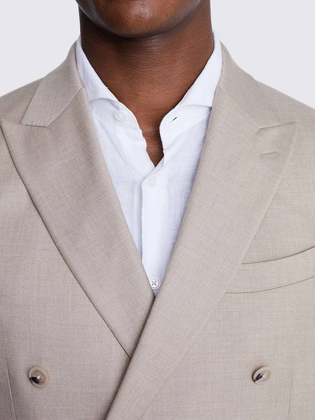 Moss Recycled Tailored Fit Suit Jacket, Tan