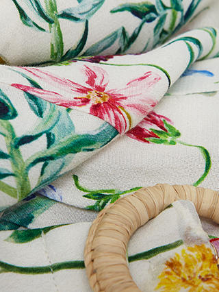 Phase Eight Maya Floral Midaxi Dress, Ivory/Multi