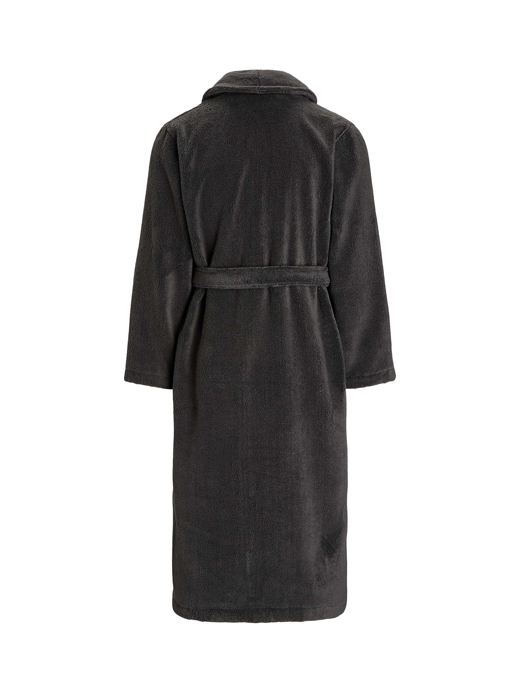 Buy Polo Ralph Lauren Shawl Collar Terry Bath Robe, Dark Slate Online at johnlewis.com