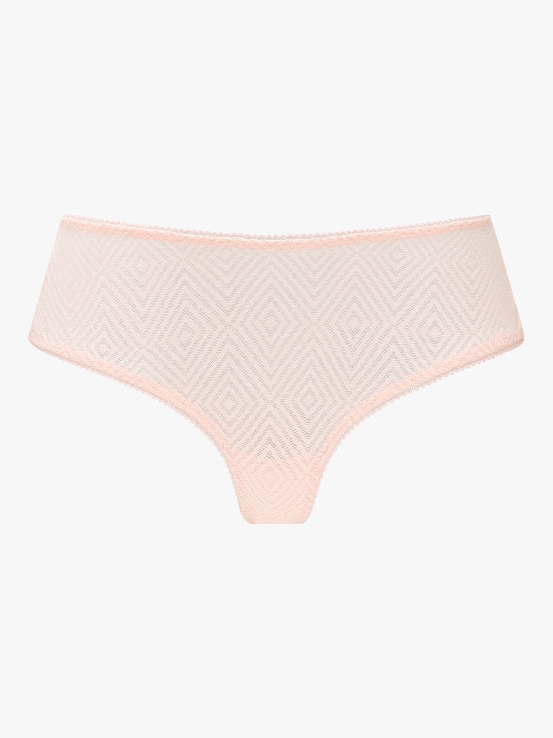 Nudea Hipster Briefs, Blush Pink at John Lewis & Partners