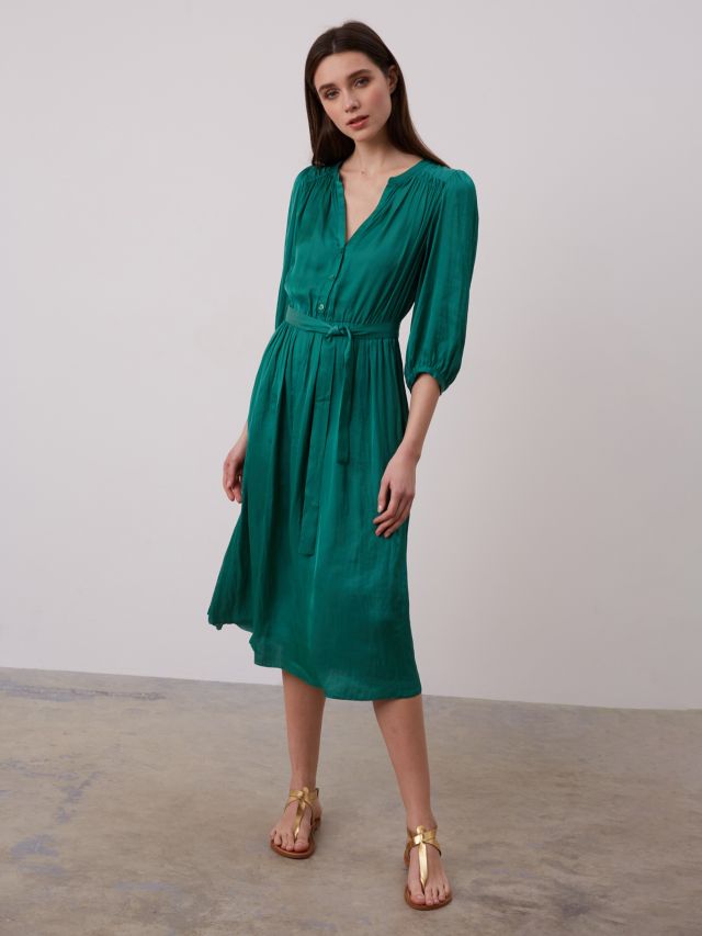 Gerard Darel Junion Midi Dress, Green, 8