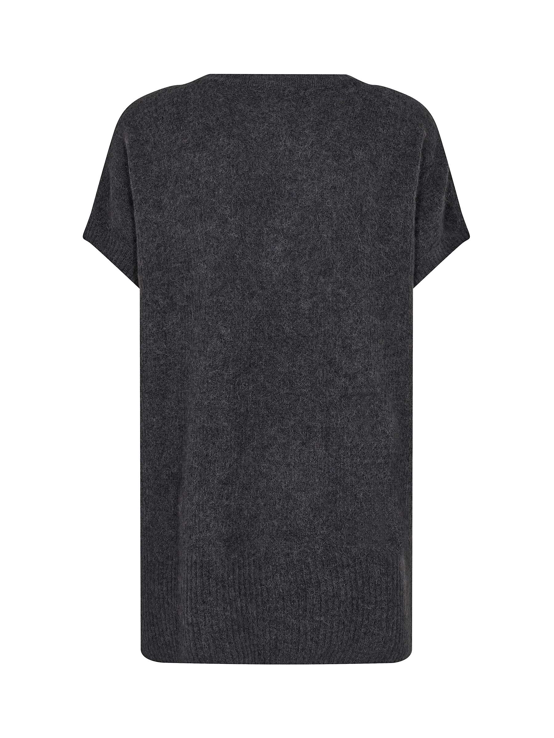 Buy MOS MOSH Chia Sleeveless Knitted Slipover, Grey Online at johnlewis.com
