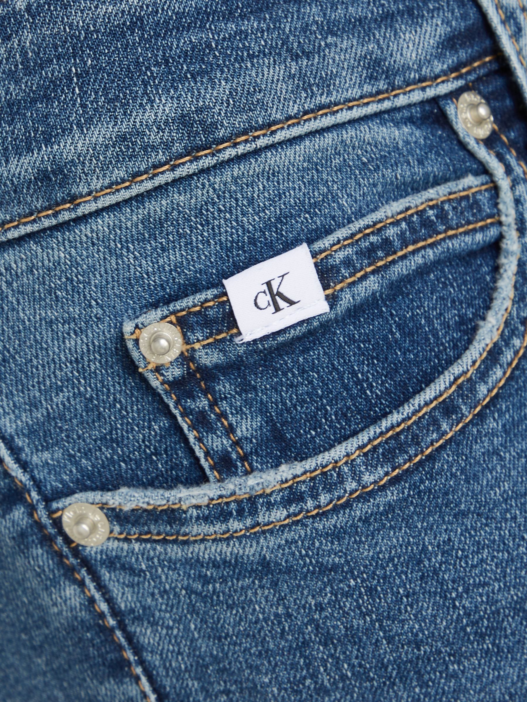Calvin Klein Mid Rise Skinny Jeans, Denim Dark, 26R