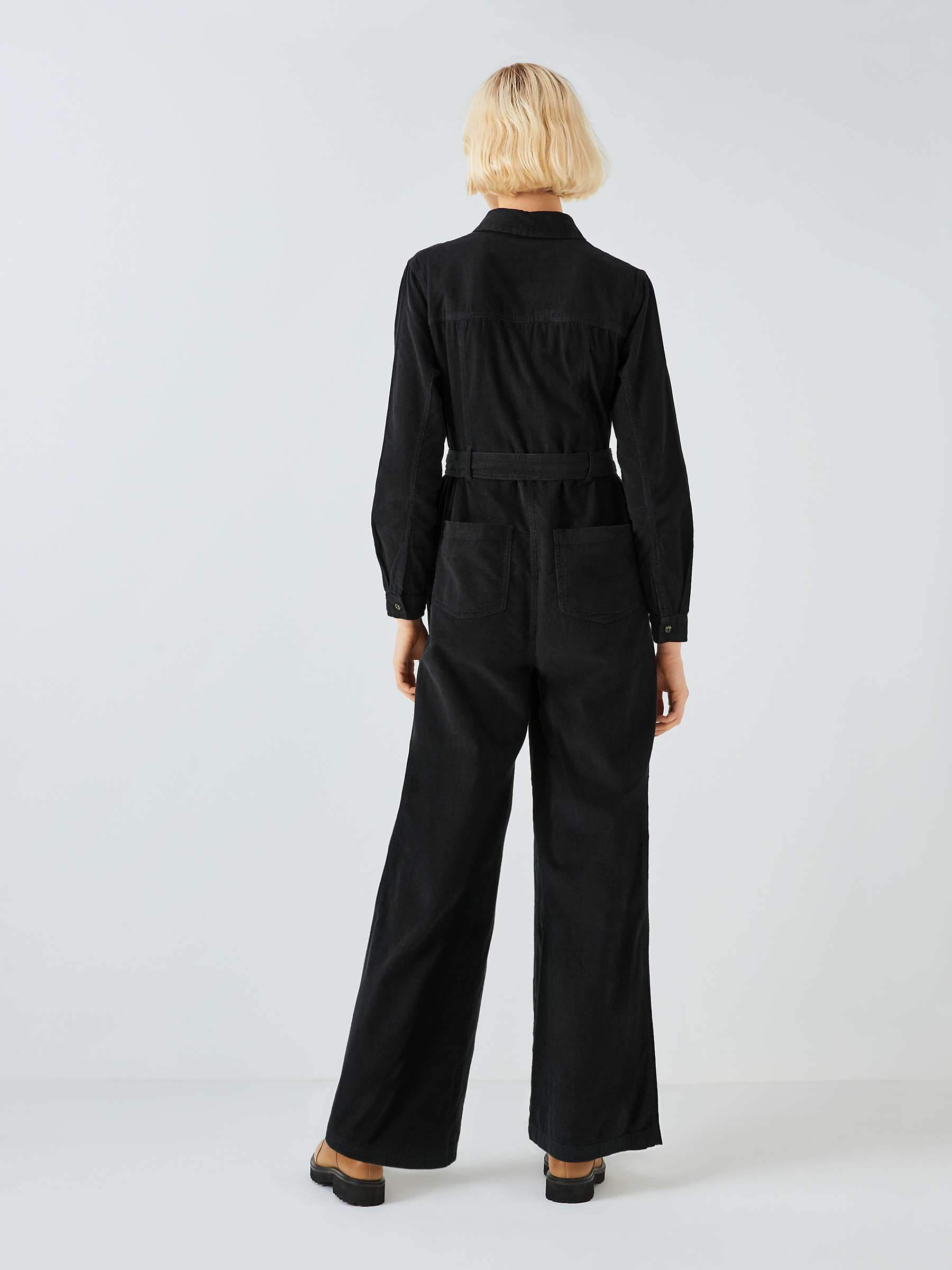 Buy John Lewis ANYDAY Corduroy Utility Jumpsuit, Grey Online at johnlewis.com