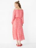 HUSH Ami Midi Dress, Geometric Pink