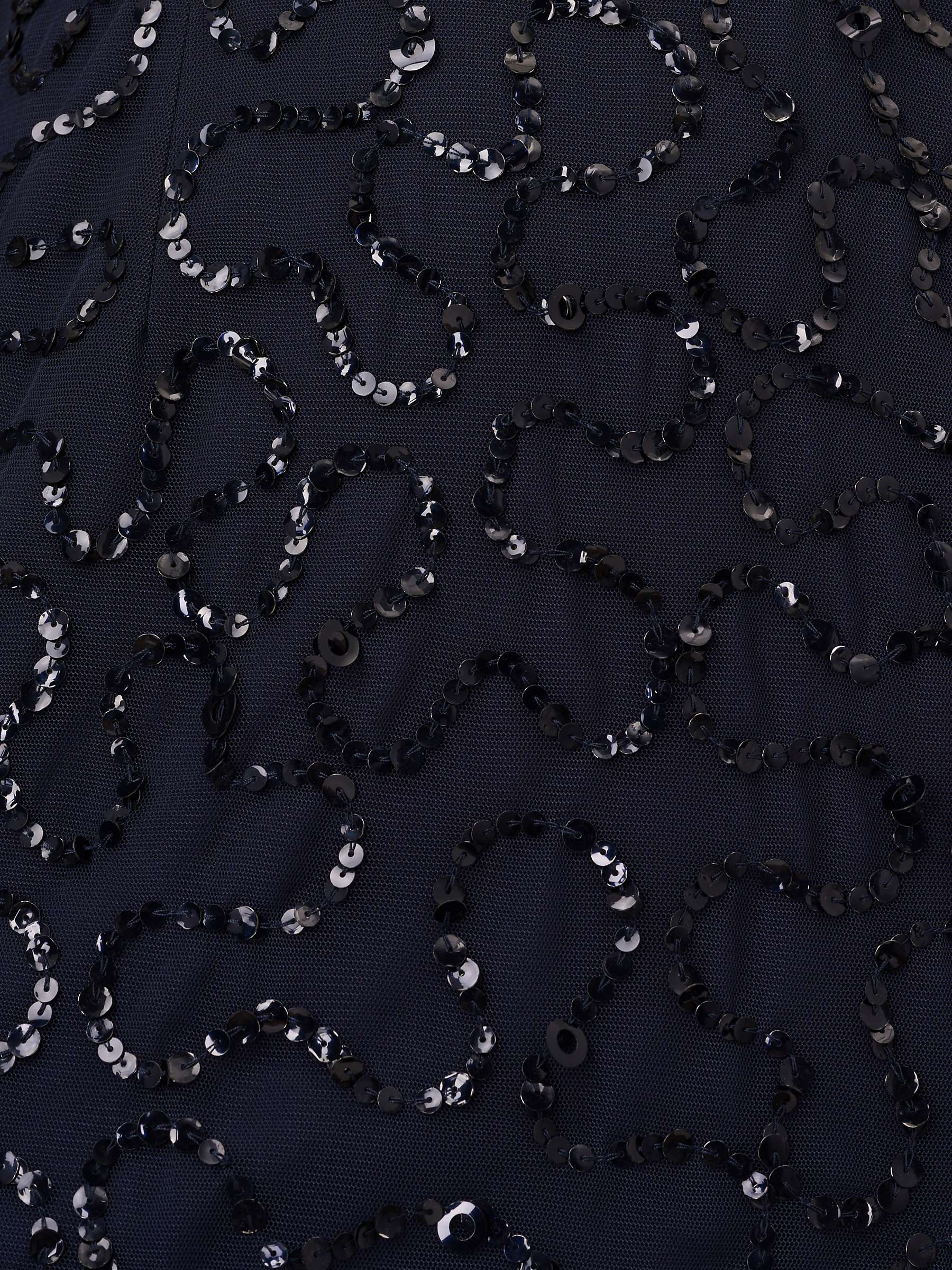 Buy Adrianna Papell Papell Studio Beaded Sheath Dress, Navy Online at johnlewis.com