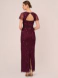 Adrianna Papell Papell Studio Beaded Maxi Dress, Cassis