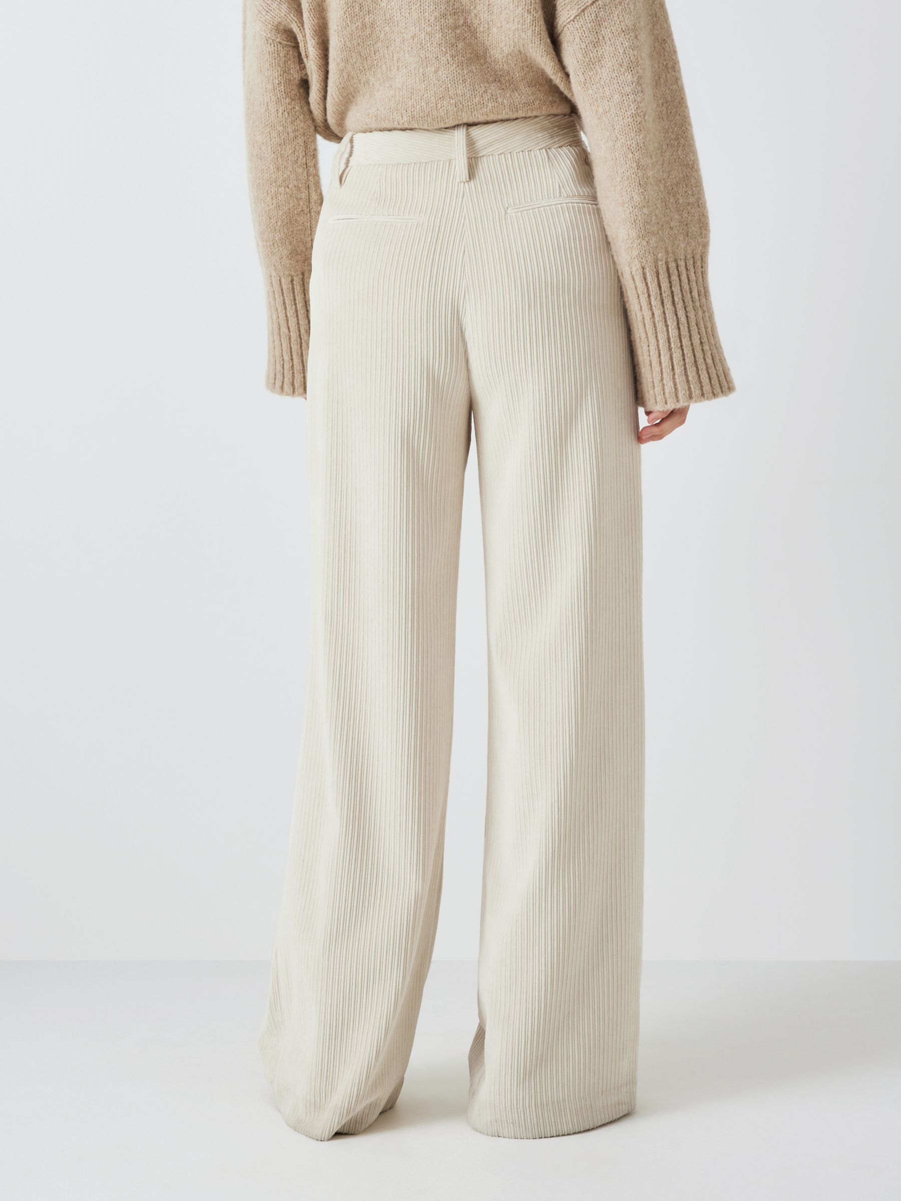 rag & bone Bennett Corduroy Trousers, Ivory