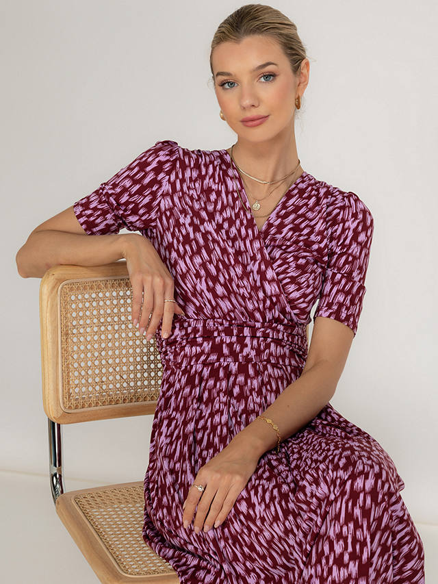 Jolie Moi Razilee Jersey Maxi Dress, Purple at John Lewis & Partners