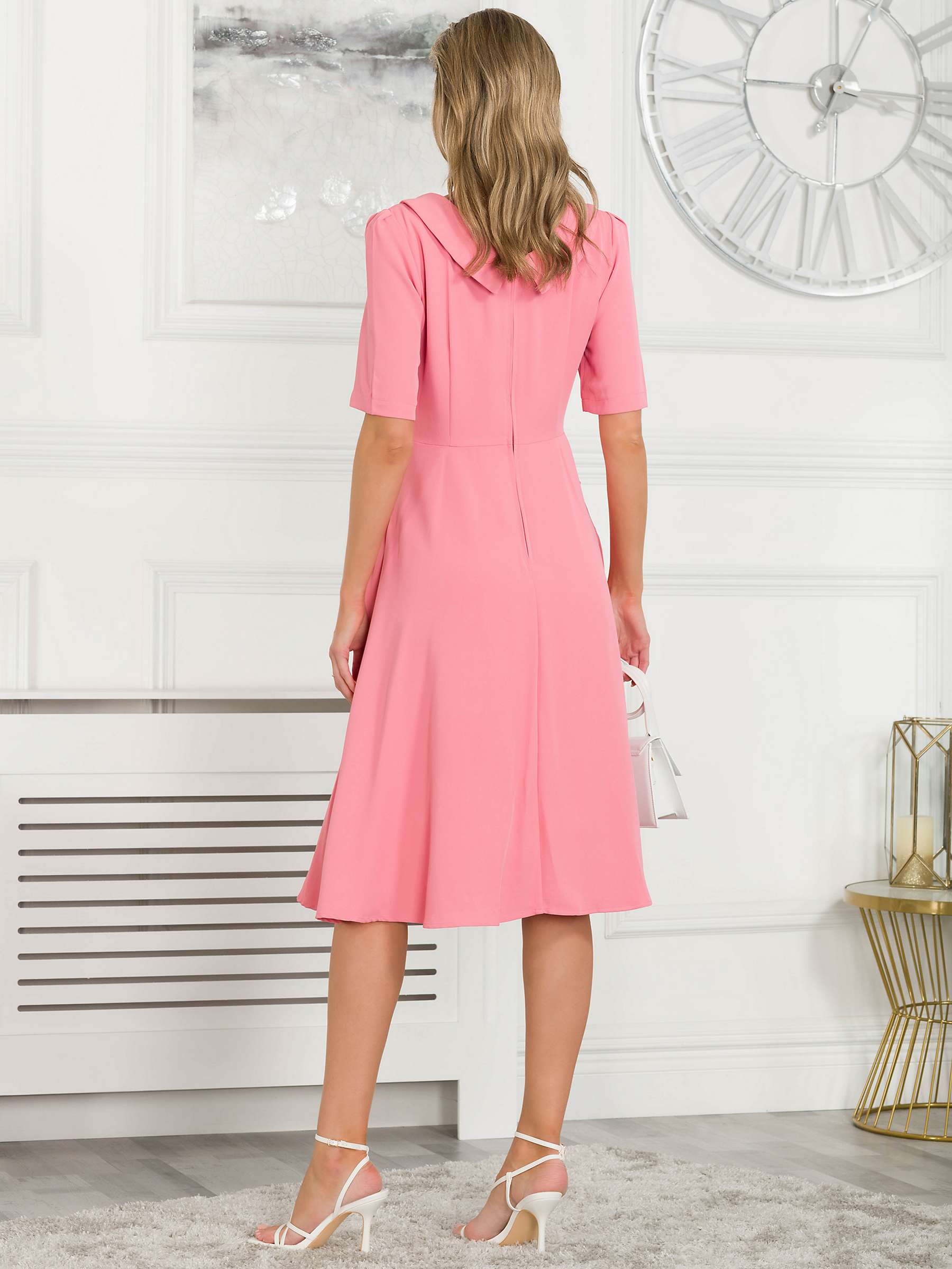 Buy Jolie Moi Beckie Fold Over Dress Online at johnlewis.com