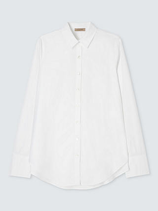 Vivere By Savannah Miller James Cotton Shirt, White