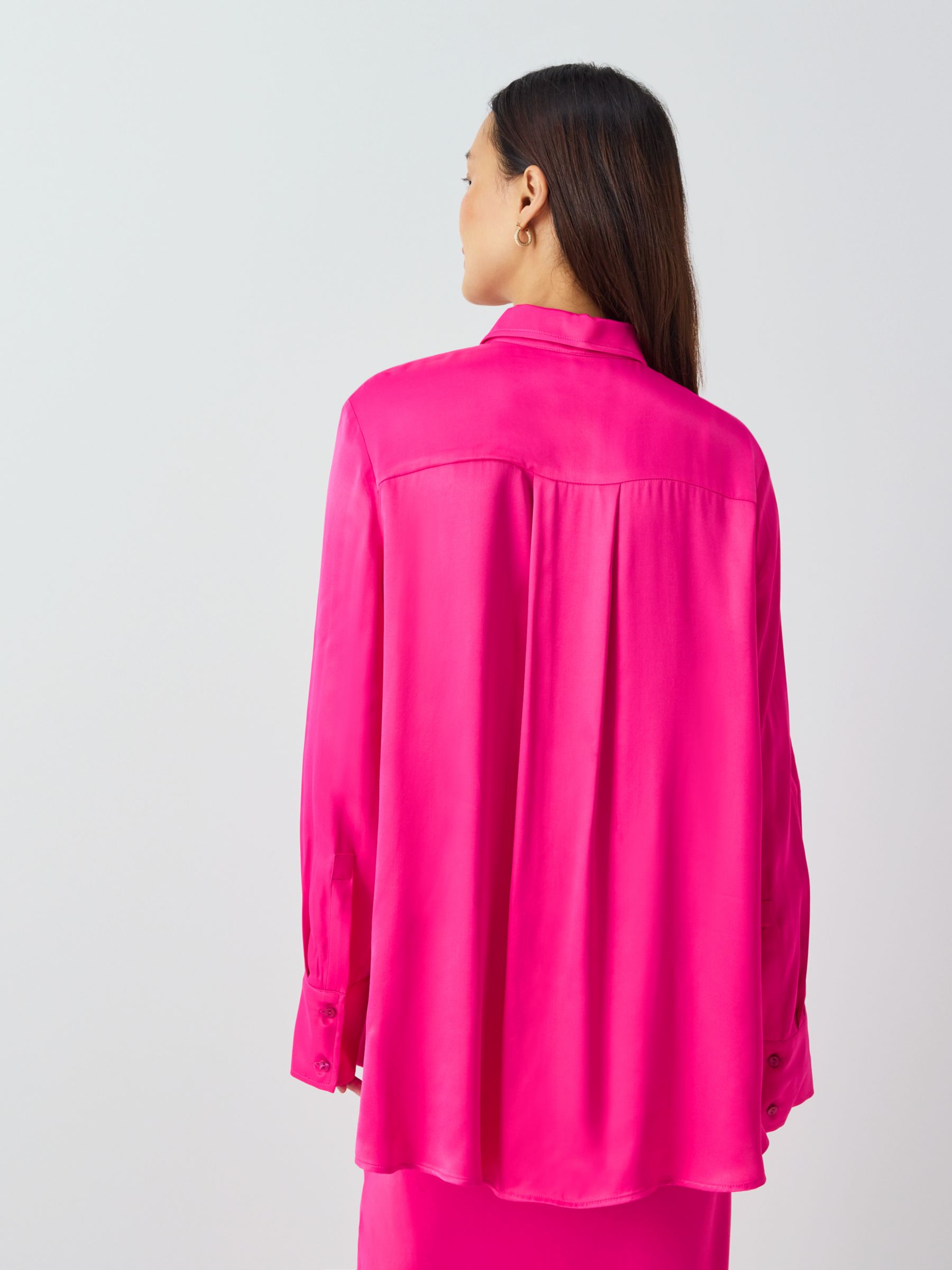 Pink Satin Kyle Cami Top - Women's Fashion - By Vivere – vivere-london
