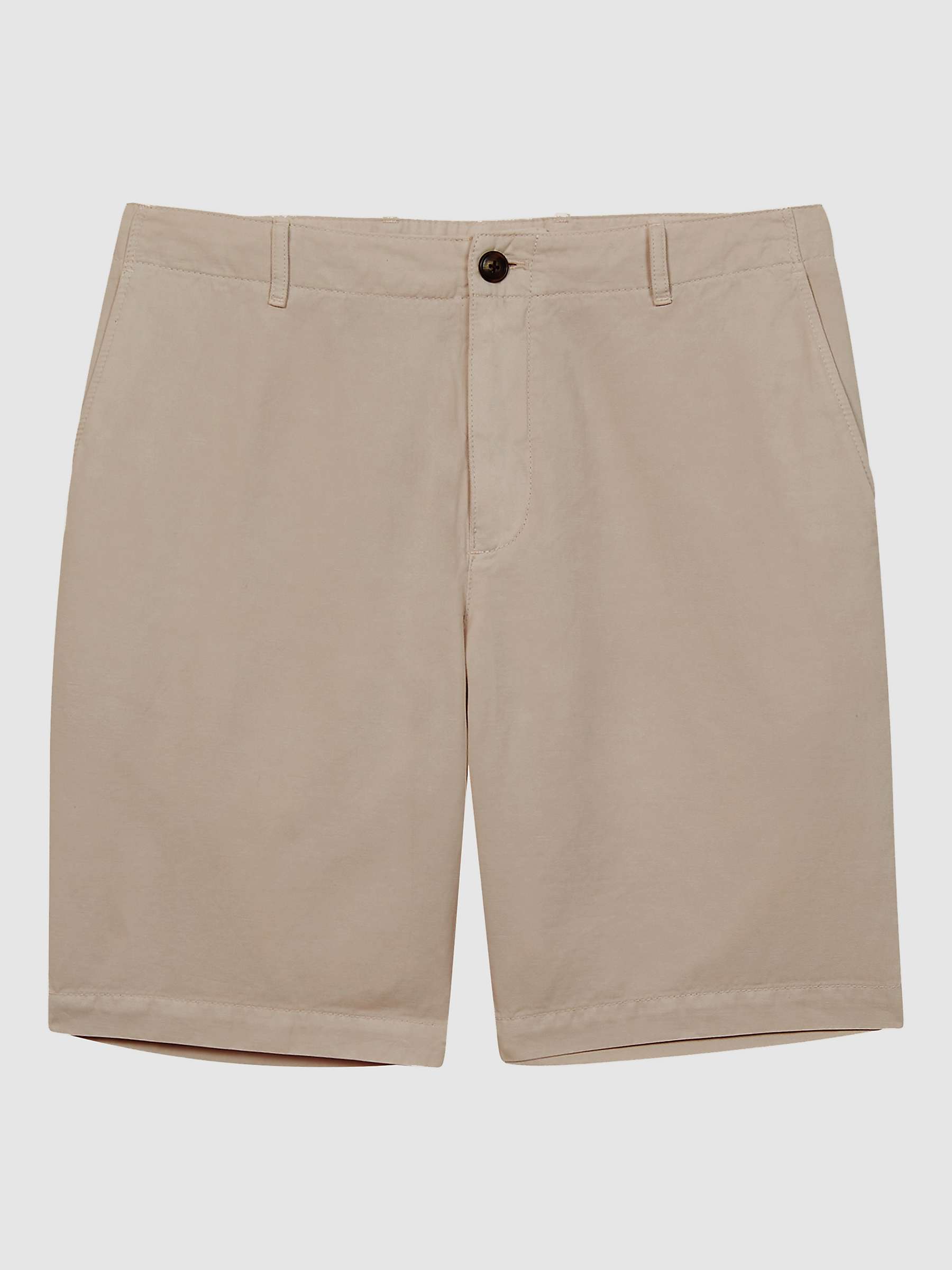 Buy Reiss Ezra Casual Cotton Linen Blend Chino Shorts Online at johnlewis.com