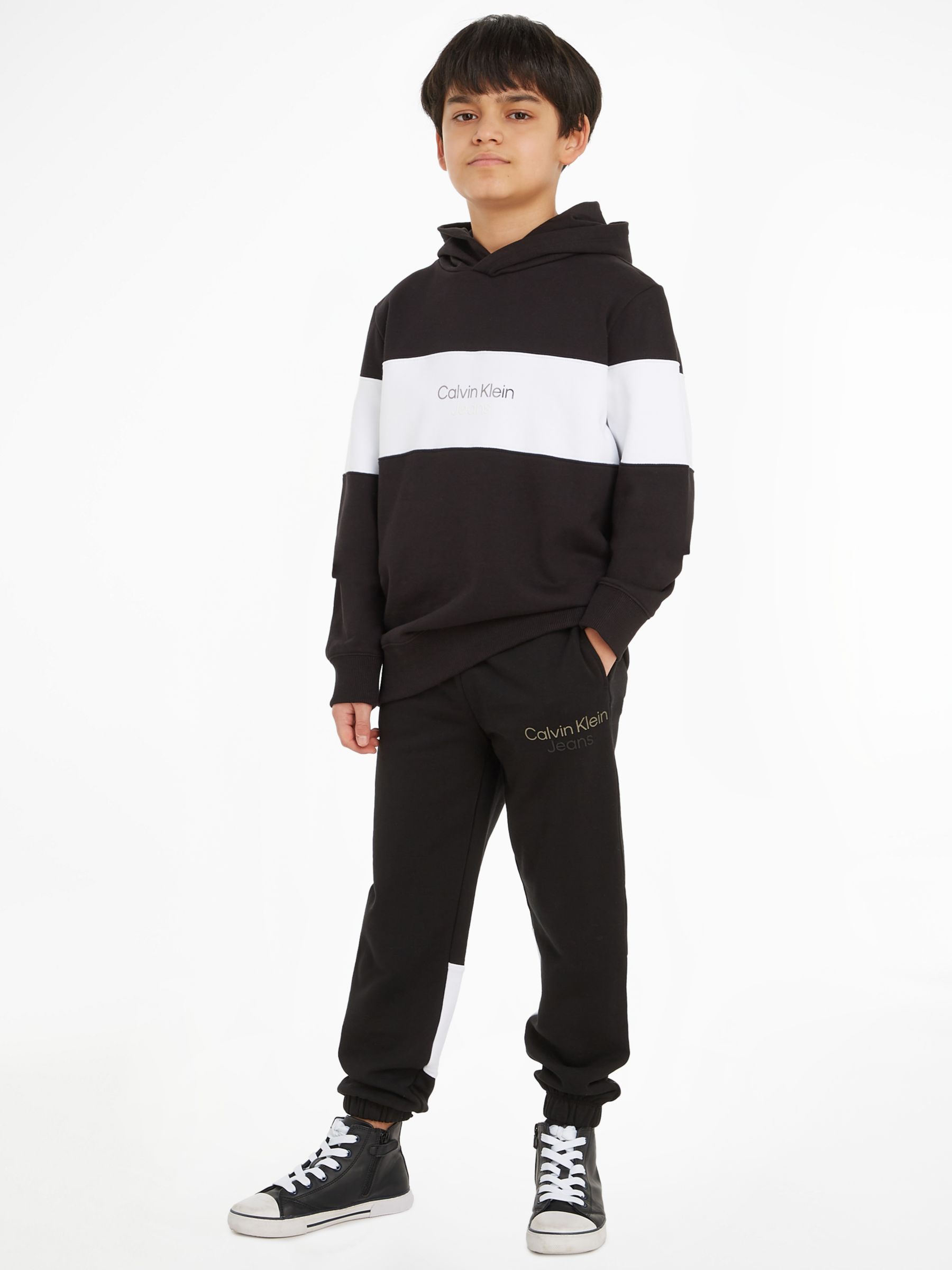 Calvin Klein Boys Colour Block Hoodie Sweatpants Set - Kids Life