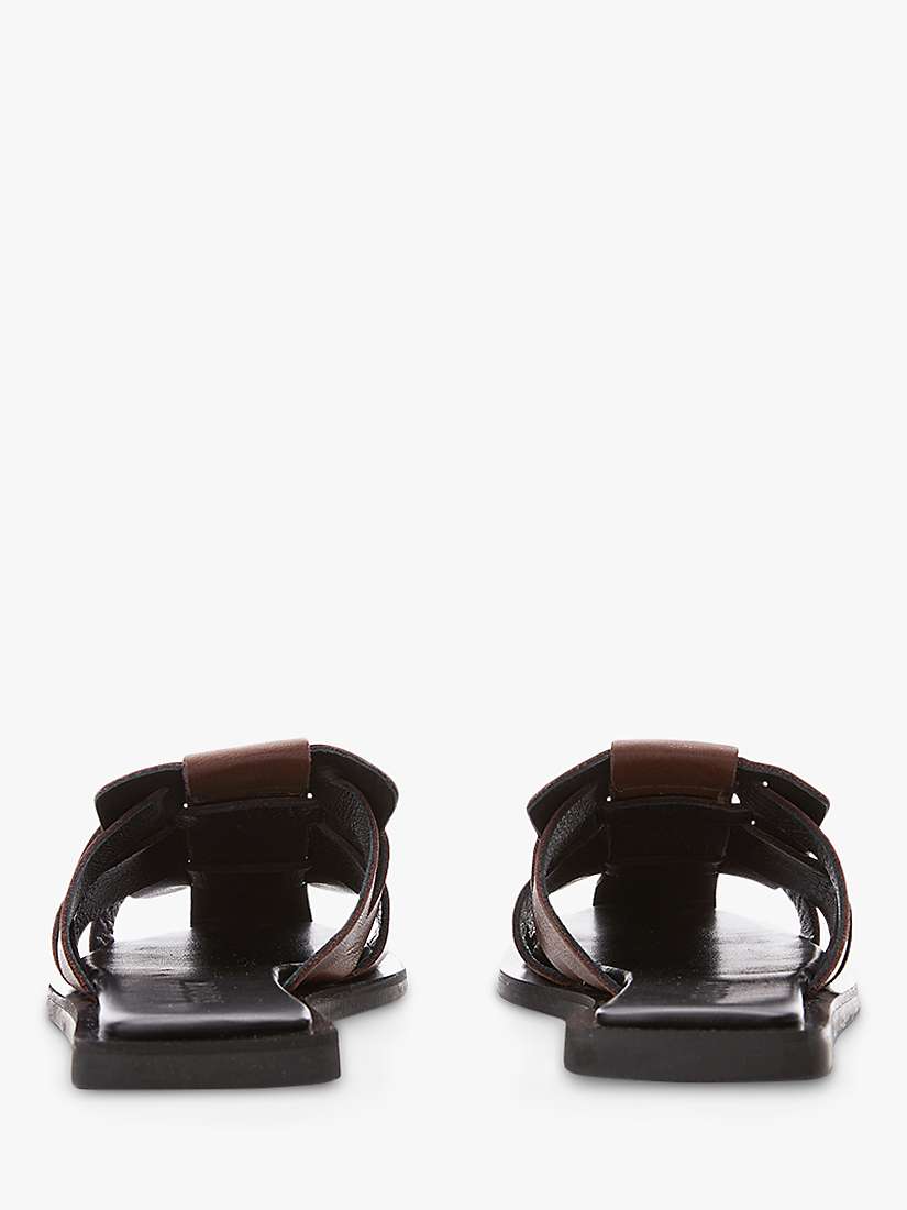 Buy Moda in Pelle Akari Leather Woven Flat Mules Online at johnlewis.com