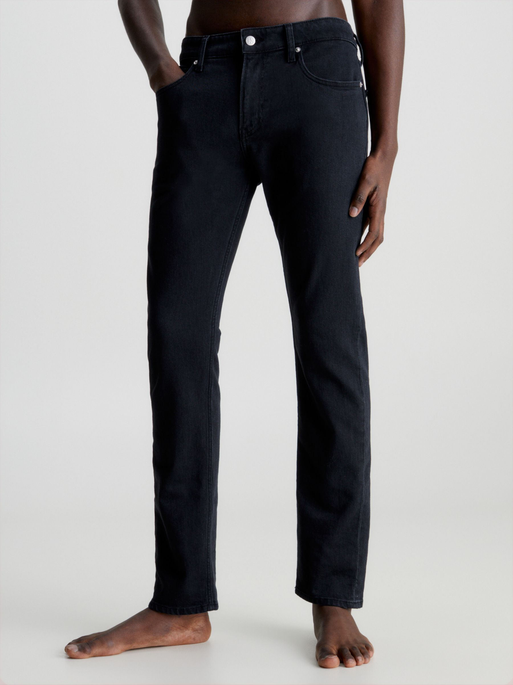 Calvin Klein Slim Fit Jeans, Denim Black, 32S