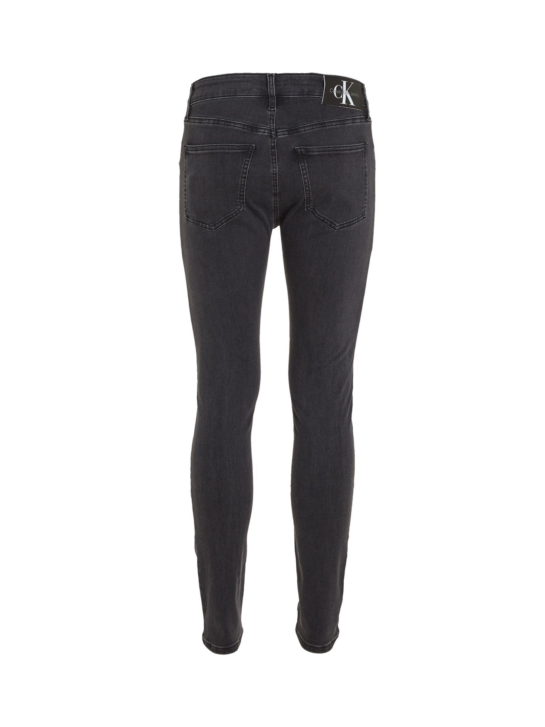 Buy Calvin Klein Skinny Jeans, Denim Grey Online at johnlewis.com