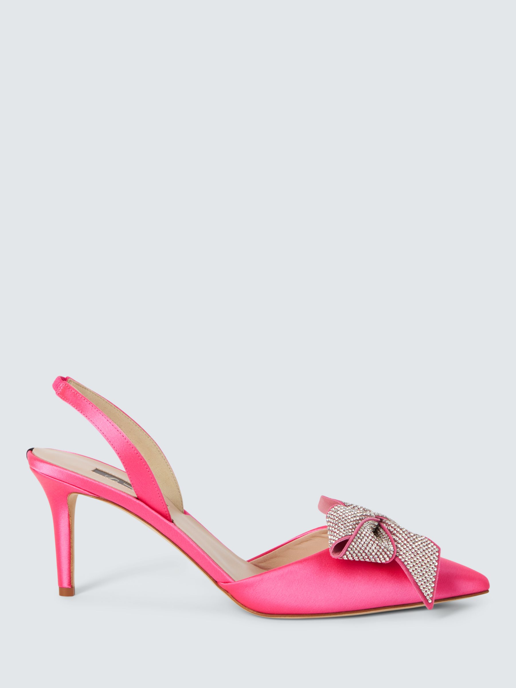 SJP by Sarah Jessica Parker Emnulle Sparkle Bow Slingback Court Shoes, Barbie