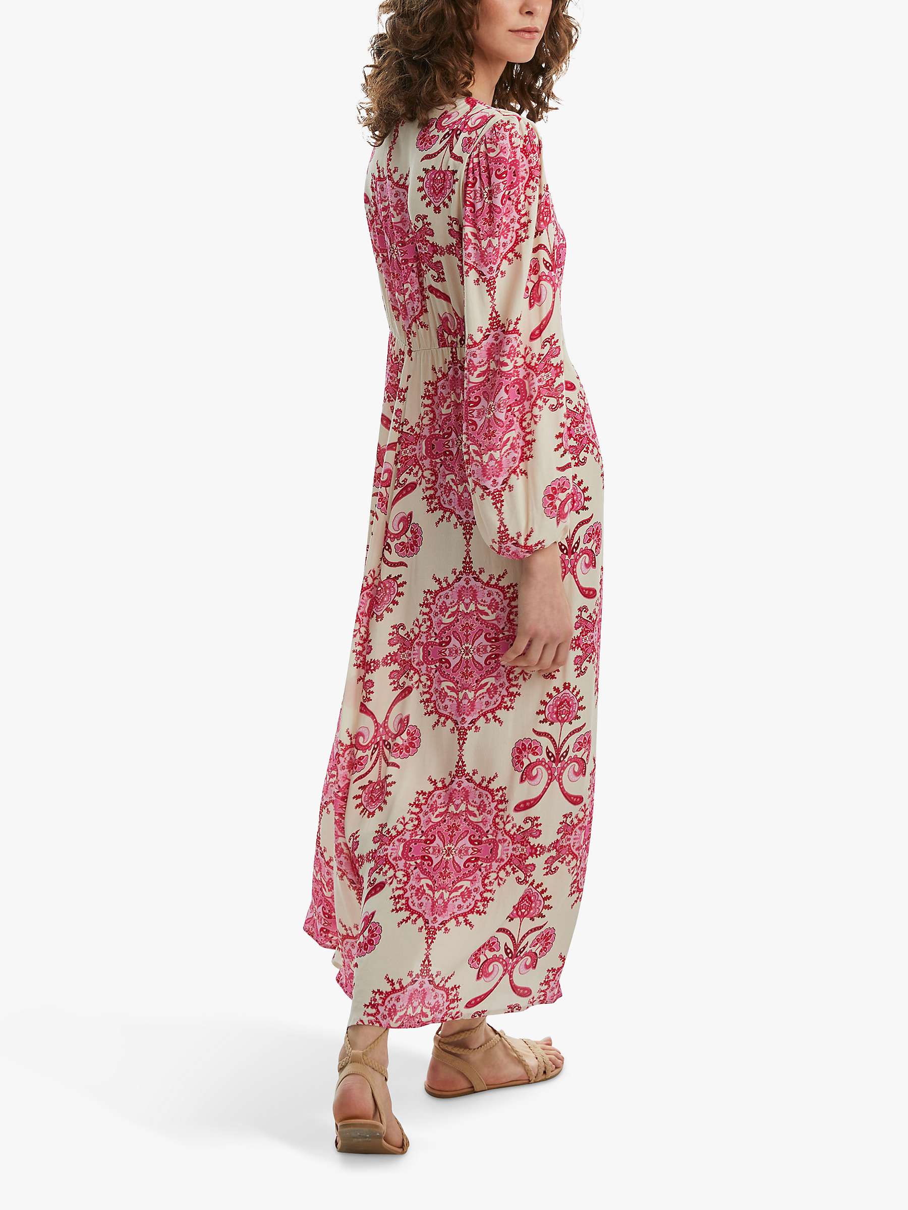 Buy James Lakeland Printed Knot Detail Midi Dress Online at johnlewis.com