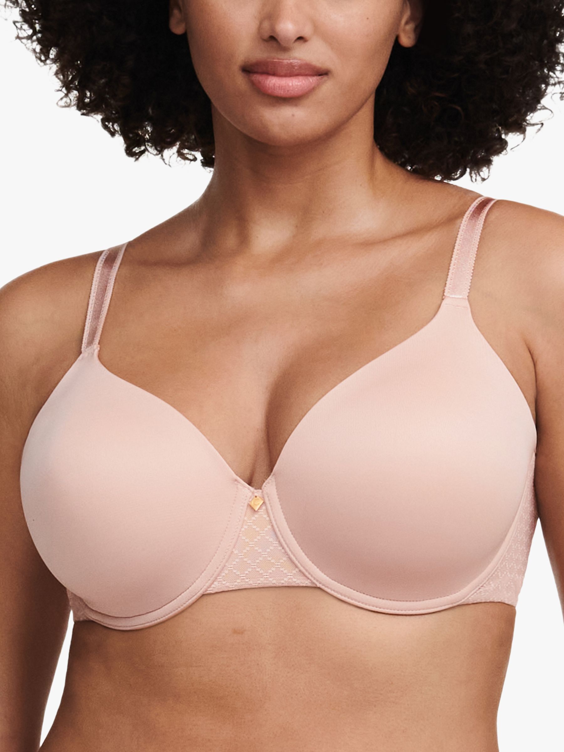 COVERED IN FULL! Soft Support, Shapely Cups, Stretchy Straps, Airy Lace, Bra  38D