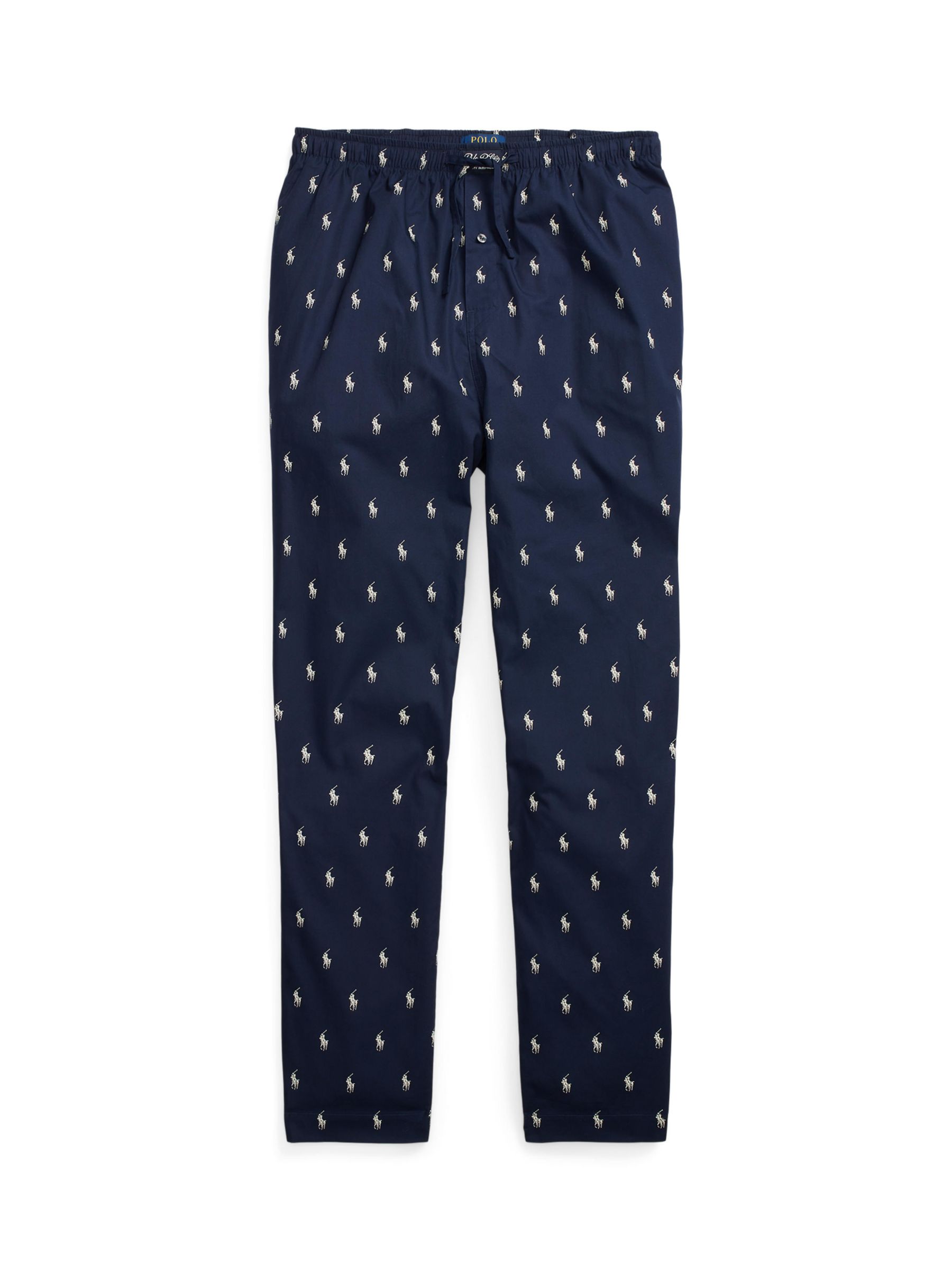 Polo Ralph Lauren Logo Pyjama Bottoms, Navy, S