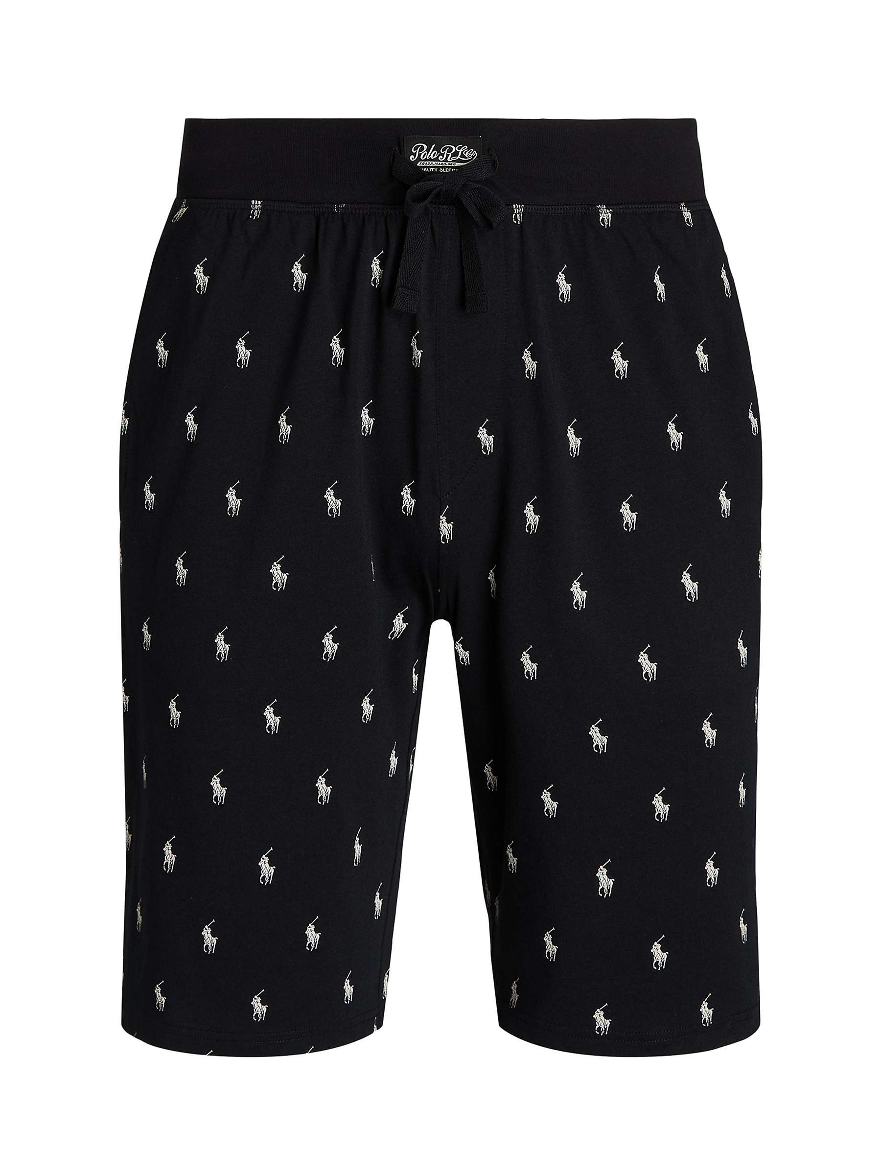 Buy Polo Ralph Lauren Cotton Slim Fit Pony Pyjama Shorts Online at johnlewis.com