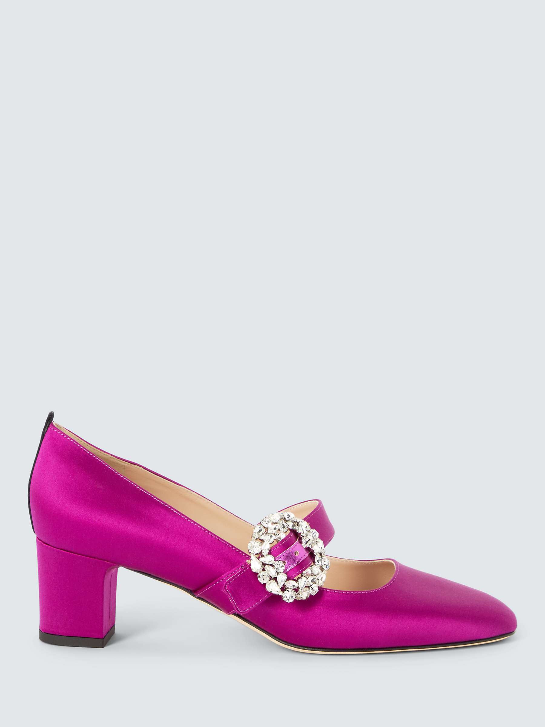 Buy SJP by Sarah Jessica Parker Cosette Mary Jane Satin Court Shoes Online at johnlewis.com