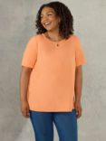 Live Unlimited Curve Short Sleeve Top, Orange