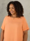 Live Unlimited Curve Short Sleeve Top, Orange