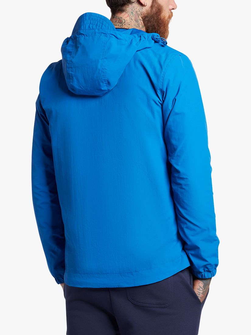 Lyle & Scott Zip Through Hooded Jacket, Bright Blue, L